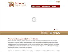 Tablet Screenshot of minerva-associates.com